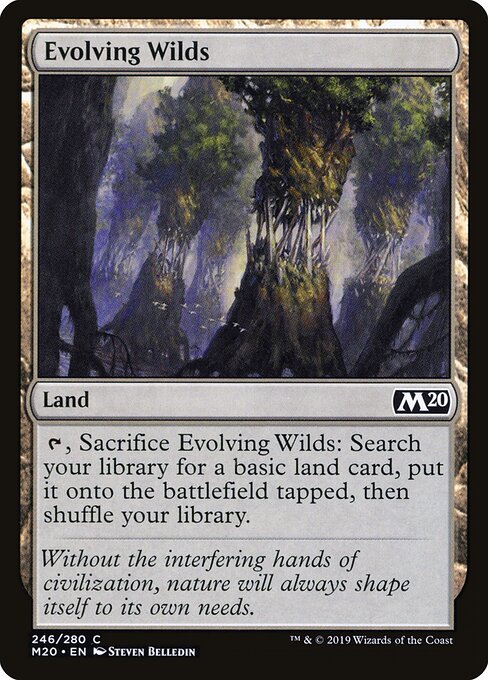 Evolving Wilds (M20 246) [Core Set 2020]