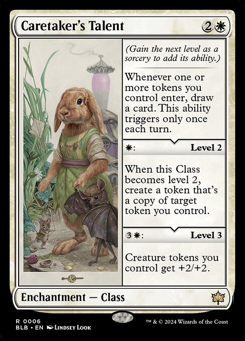 Caretaker's Talent (BLB 6) [Bloomburrow]