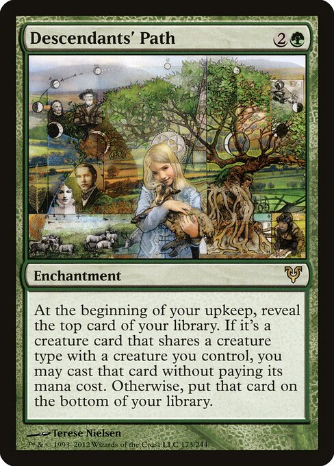 Descendants' Path (AVR 173) [Avacyn Restored]