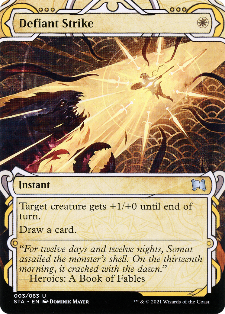 Defiant Strike [Strixhaven: Mystical Archive]