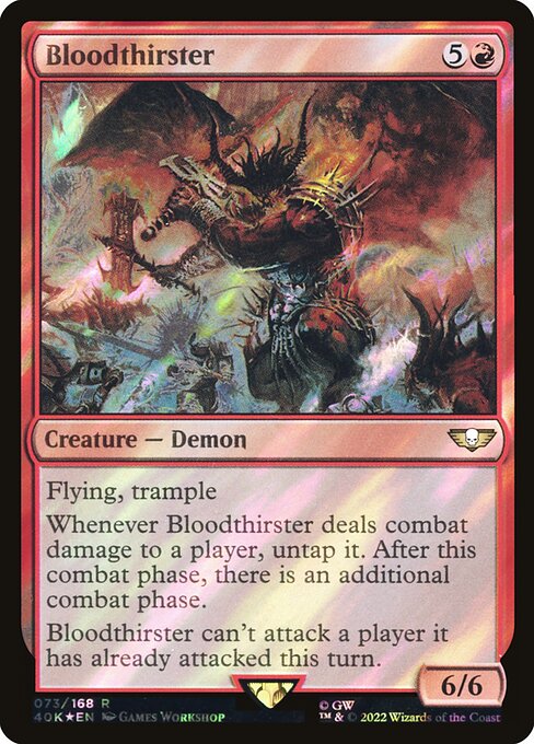 Bloodthirster (40K 73★) [Warhammer 40,000 Commander]