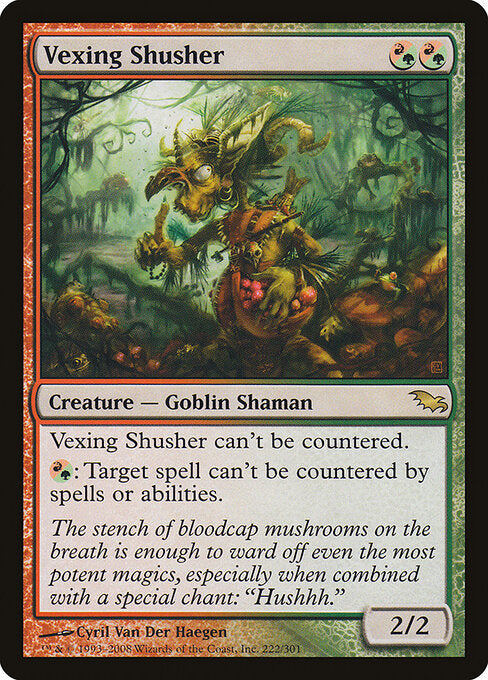Vexing Shusher (SHM 222) [Shadowmoor]