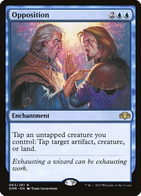 Opposition (DMR 62) [Dominaria Remastered]