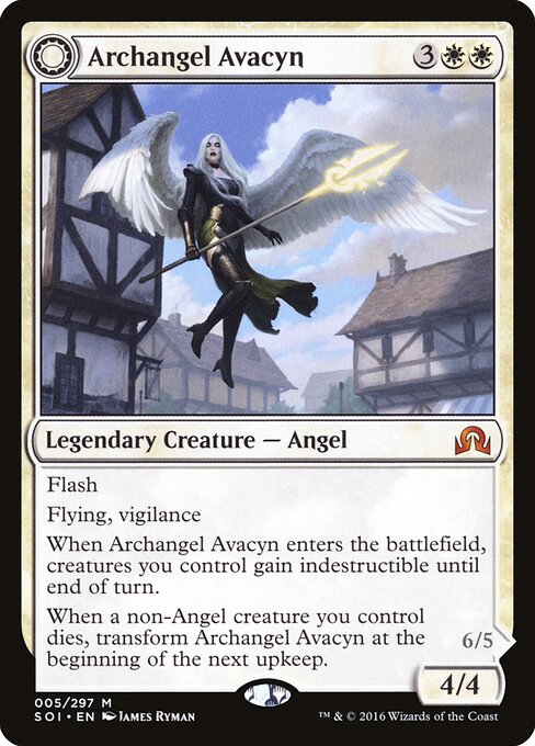 Archangel Avacyn // Avacyn, the Purifier (SOI 5) [Shadows over Innistrad]