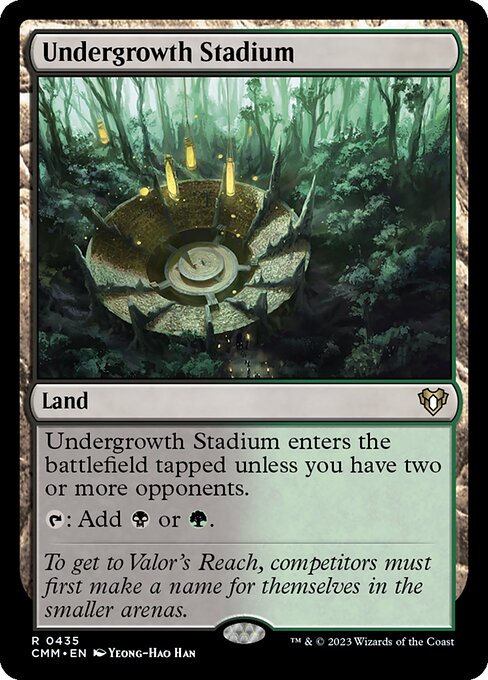 Undergrowth Stadium (CMM 435) [Commander Masters]