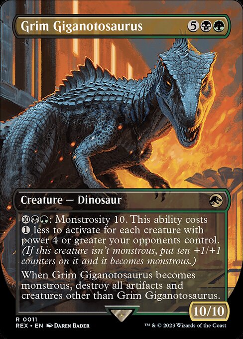 Grim Giganotosaurus (REX 11) [Jurassic World Collection]