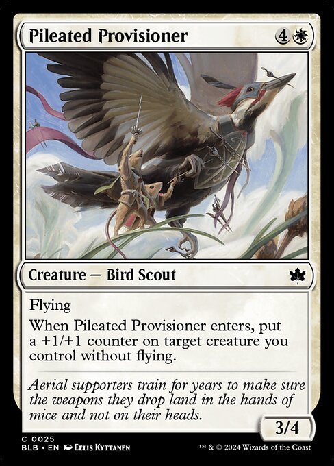 Pileated Provisioner (BLB 25) [Bloomburrow]