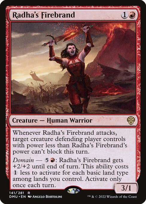 Radha's Firebrand (DMU 141) [Dominaria United]
