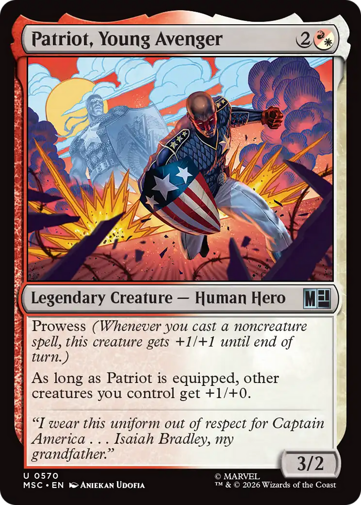 Patriot, Young Avenger [Marvel Super Heroes]