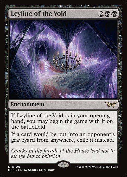 Leyline of the Void (DSK 106) [Duskmourn: House of Horror]