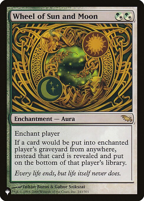 Wheel of Sun and Moon (PLST SHM-243) [The List]