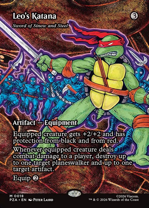 Sword of Sinew and Steel (PZA 18) [Teenage Mutant Ninja Turtles Source Material]