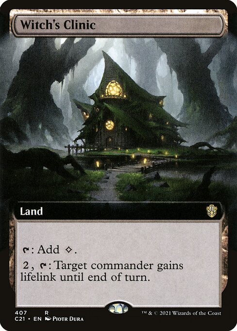 Witch's Clinic (Extended Art) (C21 407) [Commander 2021]