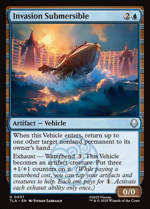 Invasion Submersible (TLA 57) [Avatar: The Last Airbender]