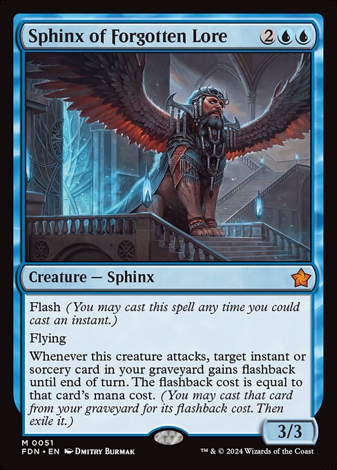 Sphinx of Forgotten Lore (FDN 51) [Foundations]