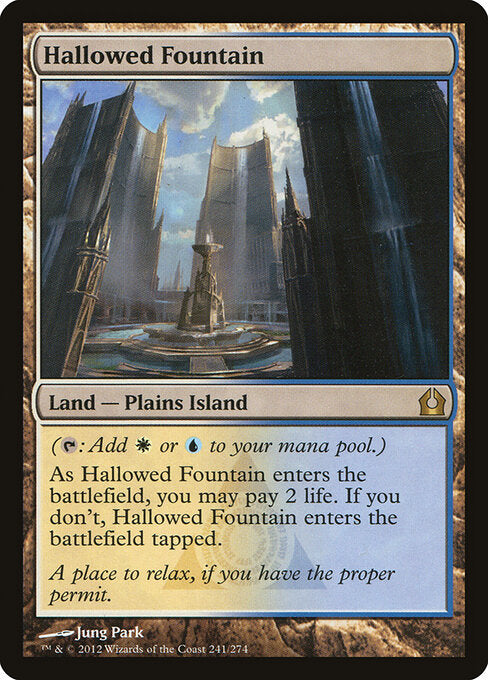 Hallowed Fountain (RTR 241) [Return to Ravnica]