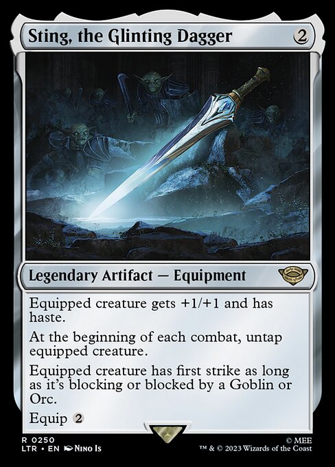Sting, the Glinting Dagger (LTR 250) [The Lord of the Rings: Tales of Middle-earth]