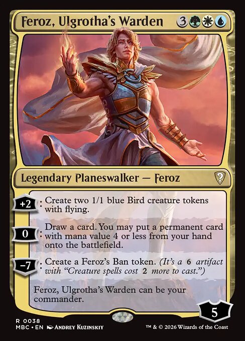 Feroz, Ulgrotha's Warden (MBC 38) [Mystery Booster Commander Edition]