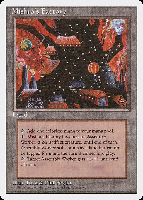 Mishra's Factory (4ED 361) [Fourth Edition]