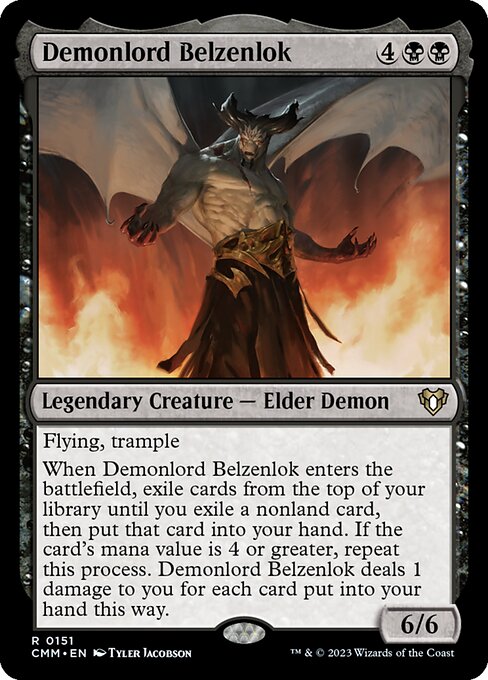Demonlord Belzenlok (CMM 151) [Commander Masters]