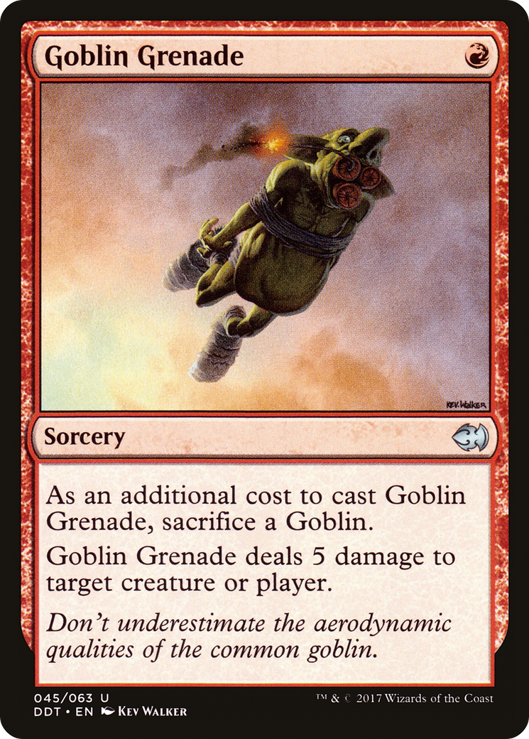 Goblin Grenade [Duel Decks: Merfolk vs. Goblins]