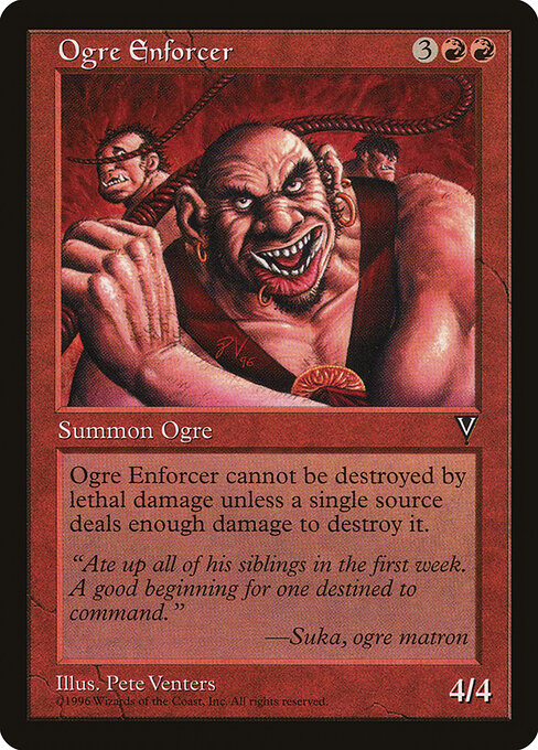 Ogre Enforcer (VIS 89) [Visions]