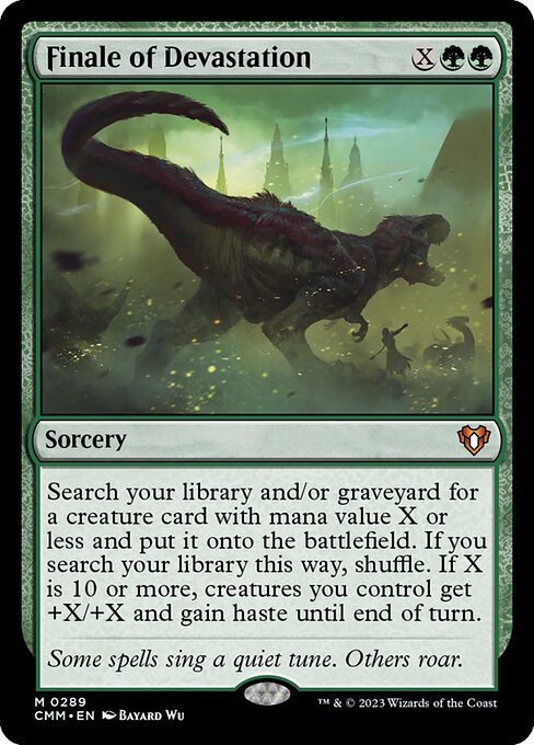 Finale of Devastation (CMM 289) [Commander Masters]