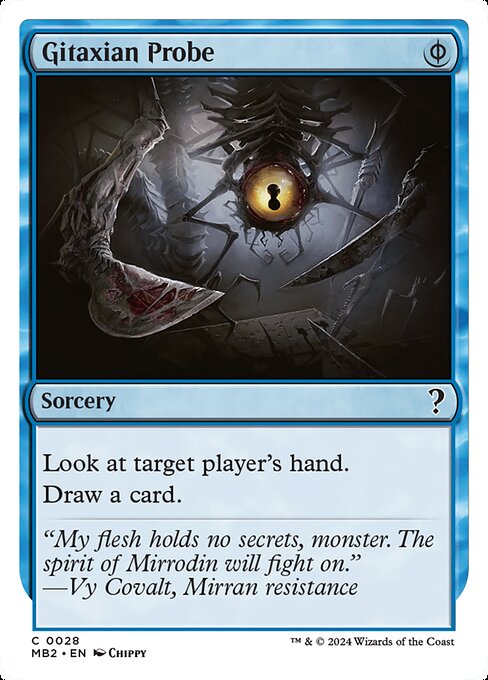 Gitaxian Probe (MB2 28) [Mystery Booster 2]