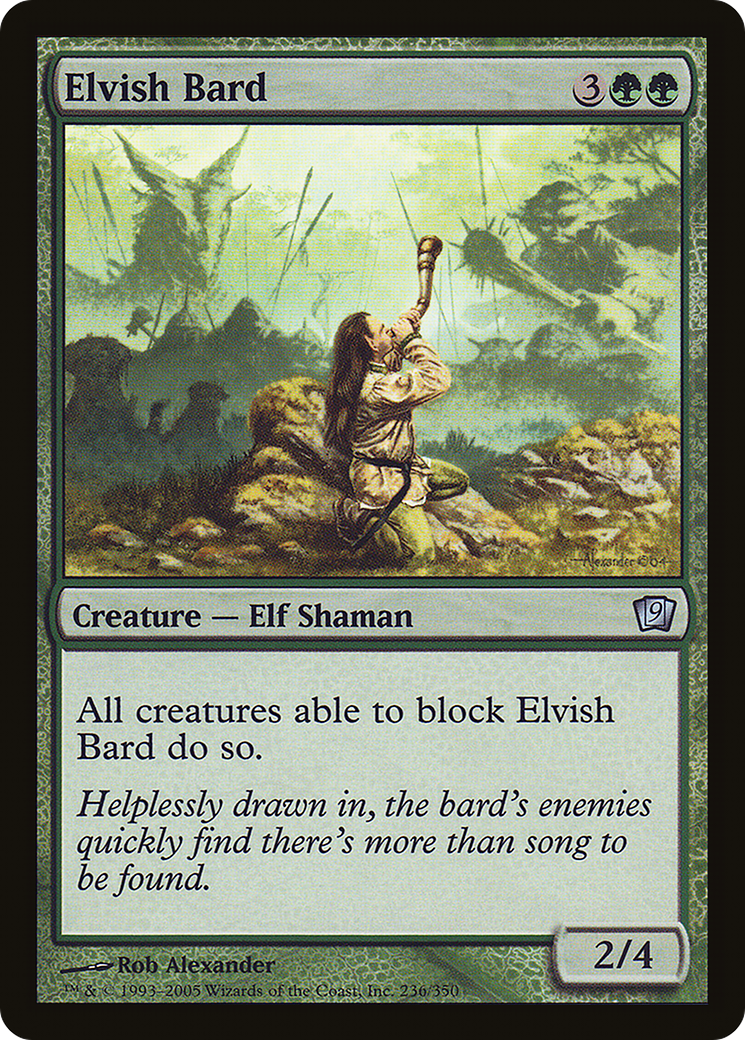 Elvish Bard [Ninth Edition]