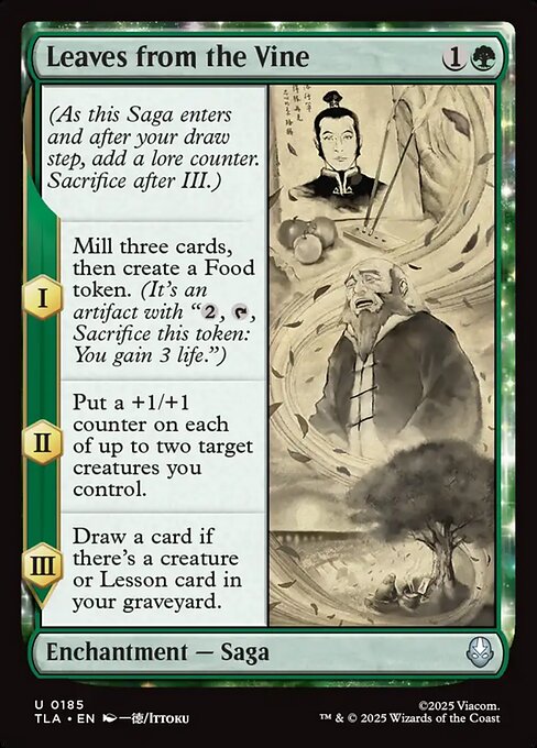 Leaves from the Vine (TLA 185) [Avatar: The Last Airbender]