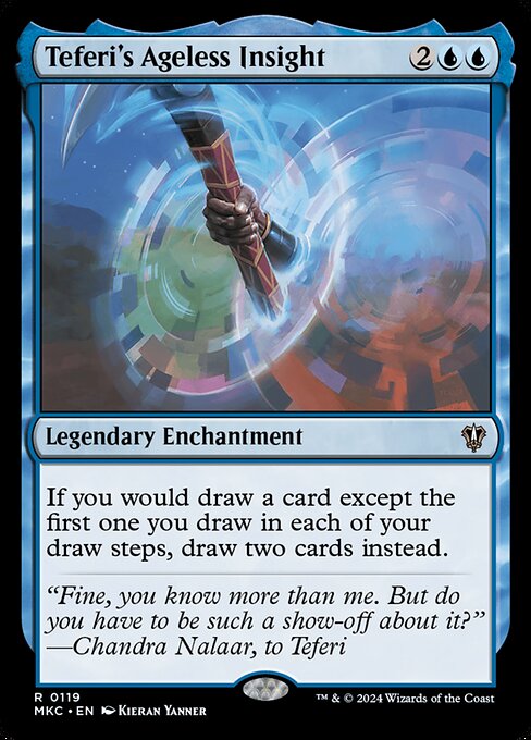 Teferi's Ageless Insight (MKC 119) [Murders at Karlov Manor Commander]