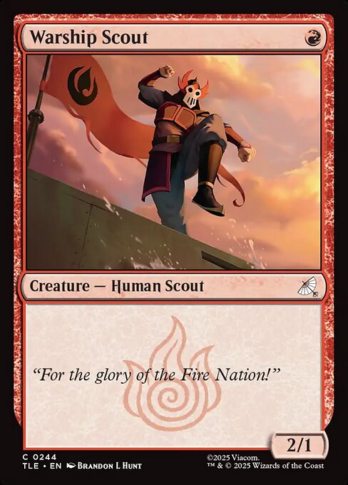 Warship Scout (TLE 244) [Avatar: The Last Airbender Eternal]