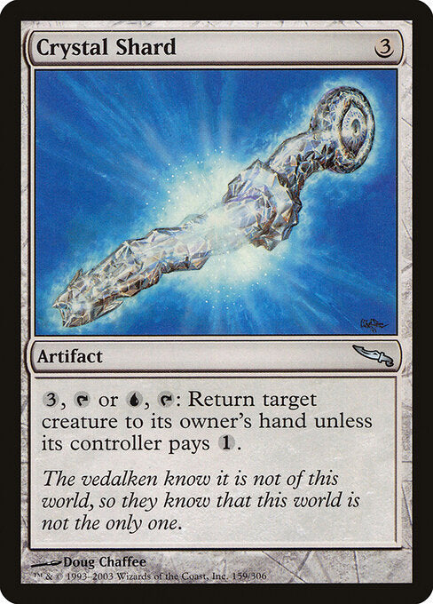 Crystal Shard (MRD 159) [Mirrodin]