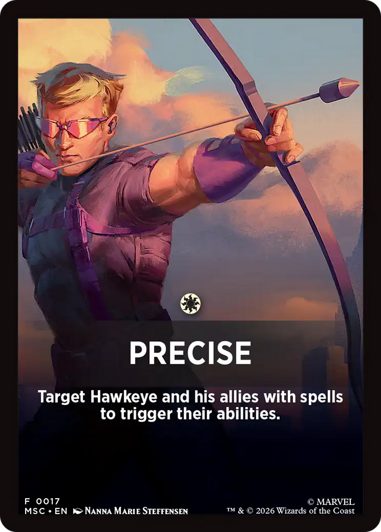 Precise Theme Card [Marvel Super Heroes Commander]