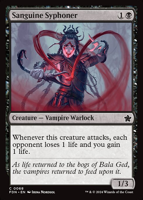 Sanguine Syphoner (FDN 68) [Foundations]