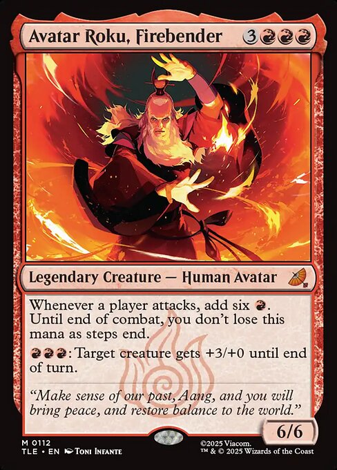 Avatar Roku, Firebender (TLE 112) [Avatar: The Last Airbender Eternal]
