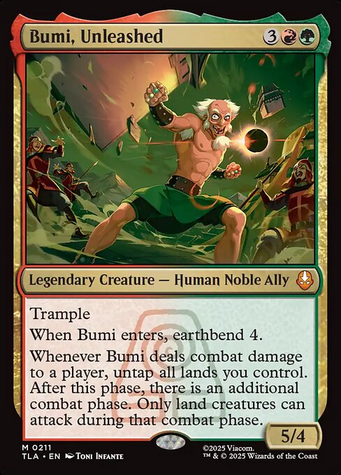 Bumi, Unleashed (TLA 211) [Avatar: The Last Airbender]