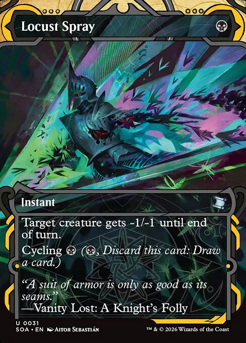 Locust Spray (SOA 31) [Secrets of Strixhaven Mystical Archive]