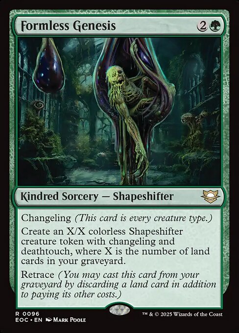 Formless Genesis (EOC 96) [Edge of Eternities Commander]