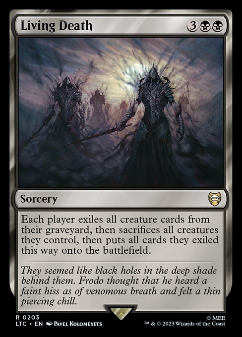 Living Death (LTC 203) [Tales of Middle-earth Commander]