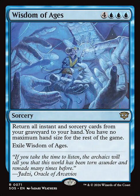 Wisdom of Ages (SOS 71) [Secrets of Strixhaven]