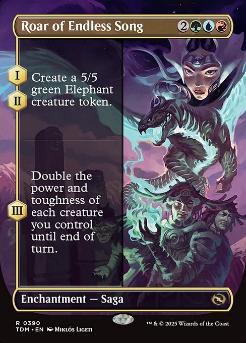 Roar of Endless Song (TDM 390) [Tarkir: Dragonstorm]