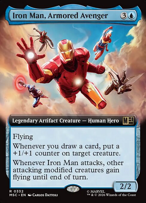 Iron Man, Armored Avenger (MSC 332) [Marvel Super Heroes Commander]
