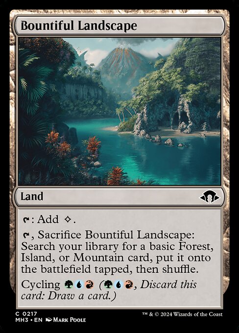 Bountiful Landscape (MH3 217) [Modern Horizons 3]