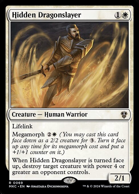 Hidden Dragonslayer (MKC 69) [Murders at Karlov Manor Commander]