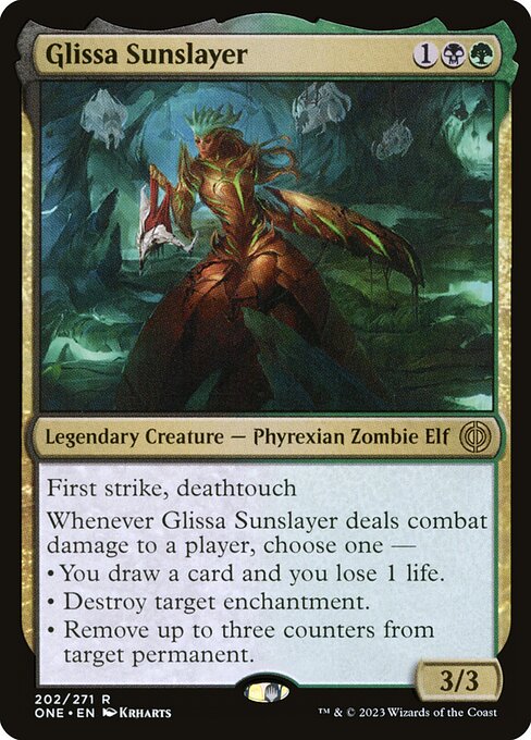Glissa Sunslayer (ONE 202) [Phyrexia: All Will Be One]