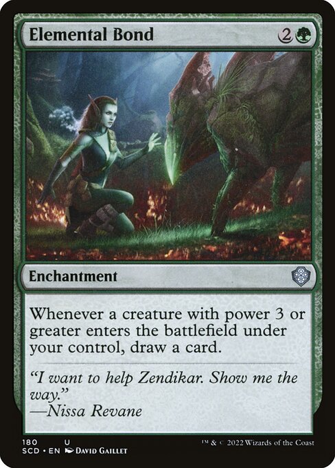 Elemental Bond (SCD 180) [Starter Commander Decks]