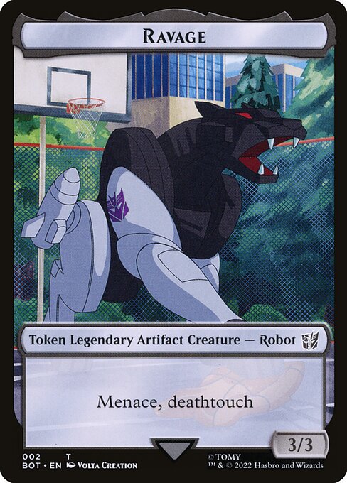 Ravage (TBOT 2) [Transformers Tokens]