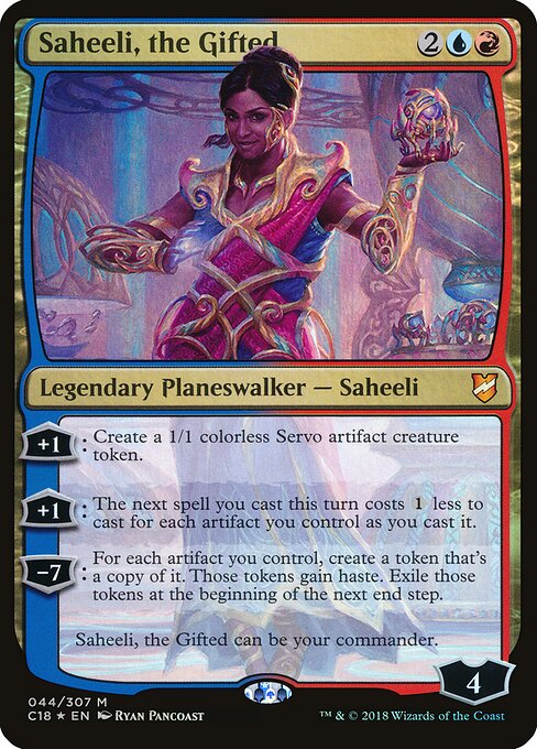Saheeli, the Gifted (OC18 44) [Commander 2018 Oversized]