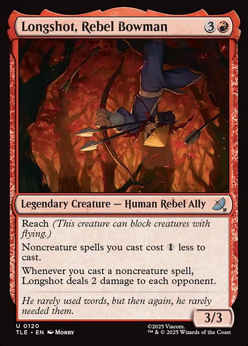 Longshot, Rebel Bowman (TLE 120) [Avatar: The Last Airbender Eternal]